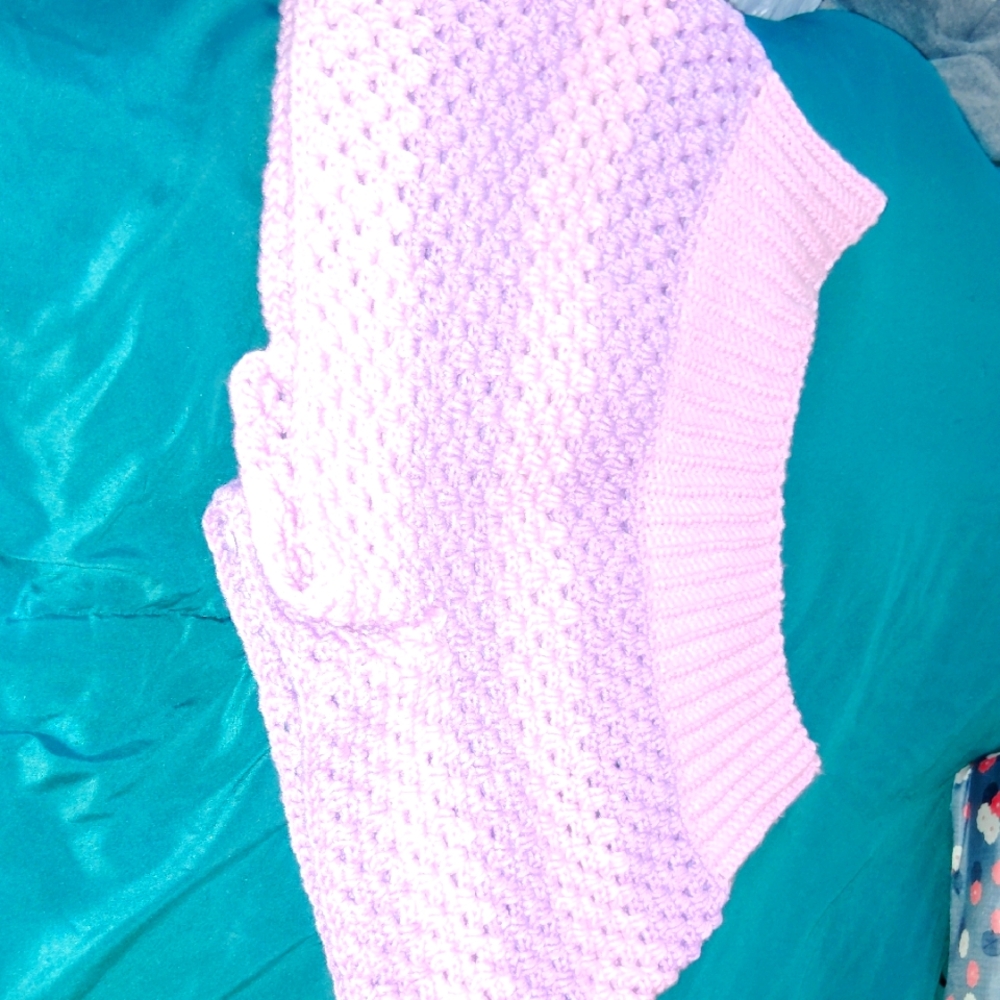 Lavender Knit Women's Shorts